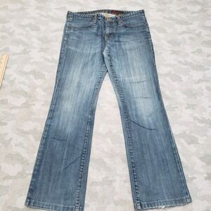 Adriano Goldschmied Jeans Womens 31 Blue Bootcut Pockets Denim Medium Wash